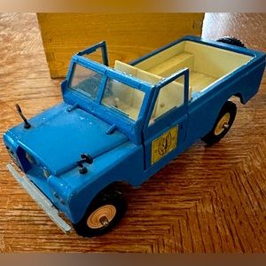 Vintage BRITAINS Ltd. 1:32 scale die-cast Land Rover LWB Pickup Truck - RAF Blue